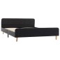 vidaXL Estructura de cama de arpillera gris oscuro 140x200 cm vidaXL Estructura de cama de arpillera gris oscuro 140x200 cm