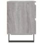 vidaXL Mesita de noche madera de ingeniería gris Sonoma 40x35x50 cm vidaXL Mesita de noche madera de ingeniería gris Sonoma 40x35x50 cm