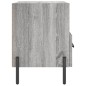 vidaXL Mesita de noche madera de ingeniería gris Sonoma 40x35x47,5 cm vidaXL Mesita de noche madera de ingeniería gris Sonoma 40x35x47,5 cm