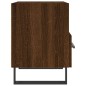 vidaXL Mesita de noche madera de ingeniería roble marrón 40x35x47,5 cm vidaXL Mesita de noche madera de ingeniería roble marrón 40x35x47,5 cm