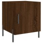 vidaXL Mesita de noche madera de ingeniería marrón roble 40x40x50 cm vidaXL Mesita de noche madera de ingeniería marrón roble 40x40x50 cm