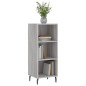 vidaXL Aparador de madera de ingeniería gris Sonoma 34,5x32,5x90 cm vidaXL Aparador de madera de ingeniería gris Sonoma 34,5x32,5x90 cm