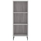 vidaXL Aparador de madera de ingeniería gris Sonoma 34,5x32,5x90 cm vidaXL Aparador de madera de ingeniería gris Sonoma 34,5x32,5x90 cm