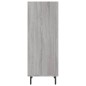 vidaXL Aparador de madera de ingeniería gris Sonoma 34,5x32,5x90 cm vidaXL Aparador de madera de ingeniería gris Sonoma 34,5x32,5x90 cm