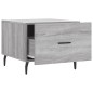 vidaXL Mesa de centro madera contrachapada gris Sonoma 50x50x40 cm vidaXL Mesa de centro madera contrachapada gris Sonoma 50x50x40 cm