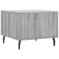 vidaXL Mesa de centro madera contrachapada gris Sonoma 50x50x40 cm vidaXL Mesa de centro madera contrachapada gris Sonoma 50x50x40 cm