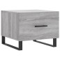 vidaXL Mesa de centro madera contrachapada gris Sonoma 50x50x40 cm vidaXL Mesa de centro madera contrachapada gris Sonoma 50x50x40 cm
