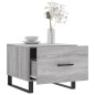 vidaXL Mesa de centro madera contrachapada gris Sonoma 50x50x40 cm vidaXL Mesa de centro madera contrachapada gris Sonoma 50x50x40 cm