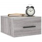vidaXL Mesita de noche de pared color gris Sonoma 35x35x20 cm vidaXL Mesita de noche de pared color gris Sonoma 35x35x20 cm