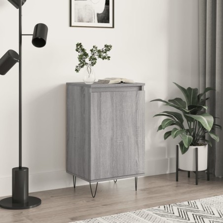 vidaXL Aparador madera de ingeniería gris Sonoma 40x35x70 cm