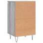 vidaXL Aparador madera de ingeniería gris Sonoma 40x35x70 cm vidaXL Aparador madera de ingeniería gris Sonoma 40x35x70 cm