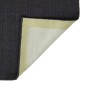 vidaXL Alfombra de sisal natural negro 66x200 cm vidaXL Alfombra de sisal natural negro 66x200 cm