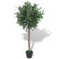 vidaXL Árbol de laurel artificial con macetero verde 120 cm vidaXL Árbol de laurel artificial con macetero verde 120 cm
