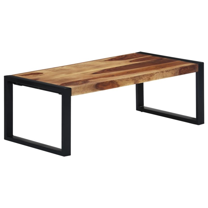 vidaXL Mesa de centro de madera maciza de sheesham 110x60x40 cm vidaXL Mesa de centro de madera maciza de sheesham 110x60x40 cm