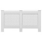 vidaXL Cubierta para radiador MDF blanco 152x19x81,5 cm vidaXL Cubierta para radiador MDF blanco 152x19x81,5 cm
