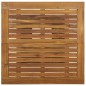 vidaXL Mesa alta ratán sintético y madera de acacia gris 80x80x110 cm vidaXL Mesa alta ratán sintético y madera de acacia gris 80x80x110 cm