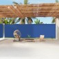 vidaXL Toldo lateral retráctil azul 220x1200 cm vidaXL Toldo lateral retráctil azul 220x1200 cm