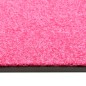 vidaXL Felpudo lavable rosa 60x180 cm vidaXL Felpudo lavable rosa 60x180 cm