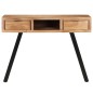 vidaXL Escritorio madera maciza acacia con borde natural 107x45x79 cm vidaXL Escritorio madera maciza acacia con borde natural 107x45x79 cm