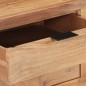 vidaXL Escritorio madera maciza acacia con borde natural 107x45x79 cm vidaXL Escritorio madera maciza acacia con borde natural 107x45x79 cm