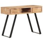 vidaXL Escritorio madera maciza acacia con borde natural 107x45x79 cm vidaXL Escritorio madera maciza acacia con borde natural 107x45x79 cm