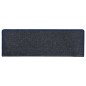 vidaXL Alfombras de peldaños de escalera 15 uds gris y azul 65x21x4 cm vidaXL Alfombras de peldaños de escalera 15 uds gris y azul 65x21x4 cm