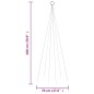 vidaXL Árbol de Navidad en asta de bandera 108 LED de colores 180 cm vidaXL Árbol de Navidad en asta de bandera 108 LED de colores 180 cm