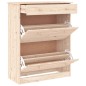 vidaXL Mueble zapatero ALTA madera maciza de pino 77x35x96 cm vidaXL Mueble zapatero ALTA madera maciza de pino 77x35x96 cm