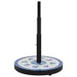 vidaXL Base de sombrilla redonda azul y blanco 12 kg vidaXL Base de sombrilla redonda azul y blanco 12 kg