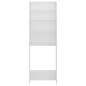 vidaXL Armario de lavadora blanco brillante 64x24x190 cm vidaXL Armario de lavadora blanco brillante 64x24x190 cm