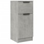 vidaXL Aparador de madera contrachapada gris hormigón 30x30x70 cm vidaXL Aparador de madera contrachapada gris hormigón 30x30x70 cm