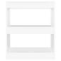 vidaXL Estantería/divisor de espacios blanco 60x30x72 cm vidaXL Estantería/divisor de espacios blanco 60x30x72 cm