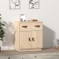 vidaXL Aparador de madera maciza de pino 65,5x40x75 cm vidaXL Aparador de madera maciza de pino 65,5x40x75 cm
