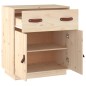 vidaXL Aparador de madera maciza de pino 65,5x40x75 cm vidaXL Aparador de madera maciza de pino 65,5x40x75 cm