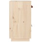 vidaXL Aparador de madera maciza de pino 65,5x40x75 cm vidaXL Aparador de madera maciza de pino 65,5x40x75 cm