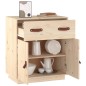 vidaXL Aparador de madera maciza de pino 65,5x40x75 cm vidaXL Aparador de madera maciza de pino 65,5x40x75 cm