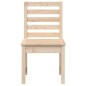 vidaXL Sillas de jardín 2 uds madera maciza pino 40,5x48x91,5 cm vidaXL Sillas de jardín 2 uds madera maciza pino 40,5x48x91,5 cm