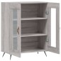 vidaXL Aparador de madera de ingeniería gris Sonoma 69,5x34x90 cm vidaXL Aparador de madera de ingeniería gris Sonoma 69,5x34x90 cm