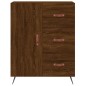 vidaXL Aparador de madera de ingeniería marrón roble 69,5x34x90 cm vidaXL Aparador de madera de ingeniería marrón roble 69,5x34x90 cm