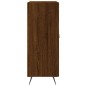 vidaXL Aparador de madera de ingeniería marrón roble 69,5x34x90 cm vidaXL Aparador de madera de ingeniería marrón roble 69,5x34x90 cm