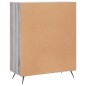 vidaXL Aparador de madera de ingeniería gris Sonoma 69,5x34x90 cm vidaXL Aparador de madera de ingeniería gris Sonoma 69,5x34x90 cm