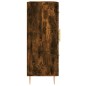 vidaXL Aparador de madera de ingeniería roble ahumado 69,5x34x90 cm vidaXL Aparador de madera de ingeniería roble ahumado 69,5x34x90 cm