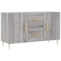 vidaXL Aparador de madera de ingeniería gris Sonoma 100x36x60 cm vidaXL Aparador de madera de ingeniería gris Sonoma 100x36x60 cm