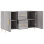 vidaXL Aparador de madera de ingeniería gris Sonoma 100x36x60 cm vidaXL Aparador de madera de ingeniería gris Sonoma 100x36x60 cm