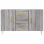 vidaXL Aparador de madera de ingeniería gris Sonoma 100x36x60 cm vidaXL Aparador de madera de ingeniería gris Sonoma 100x36x60 cm