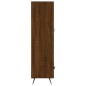 vidaXL Aparador alto madera de ingeniería roble marrón 69,5x31x115 cm