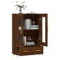 vidaXL Aparador alto madera de ingeniería roble marrón 69,5x31x115 cm vidaXL Aparador alto madera de ingeniería roble marrón 69,5x31x115 cm