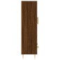 vidaXL Aparador alto madera de ingeniería roble marrón 69,5x31x115 cm vidaXL Aparador alto madera de ingeniería roble marrón 69,5x31x115 cm