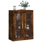 vidaXL Armario de pared roble ahumado 69,5x34x90 cm vidaXL Armario de pared roble ahumado 69,5x34x90 cm