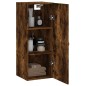 vidaXL Armario de pared roble ahumado 34,5x34x90 cm vidaXL Armario de pared roble ahumado 34,5x34x90 cm